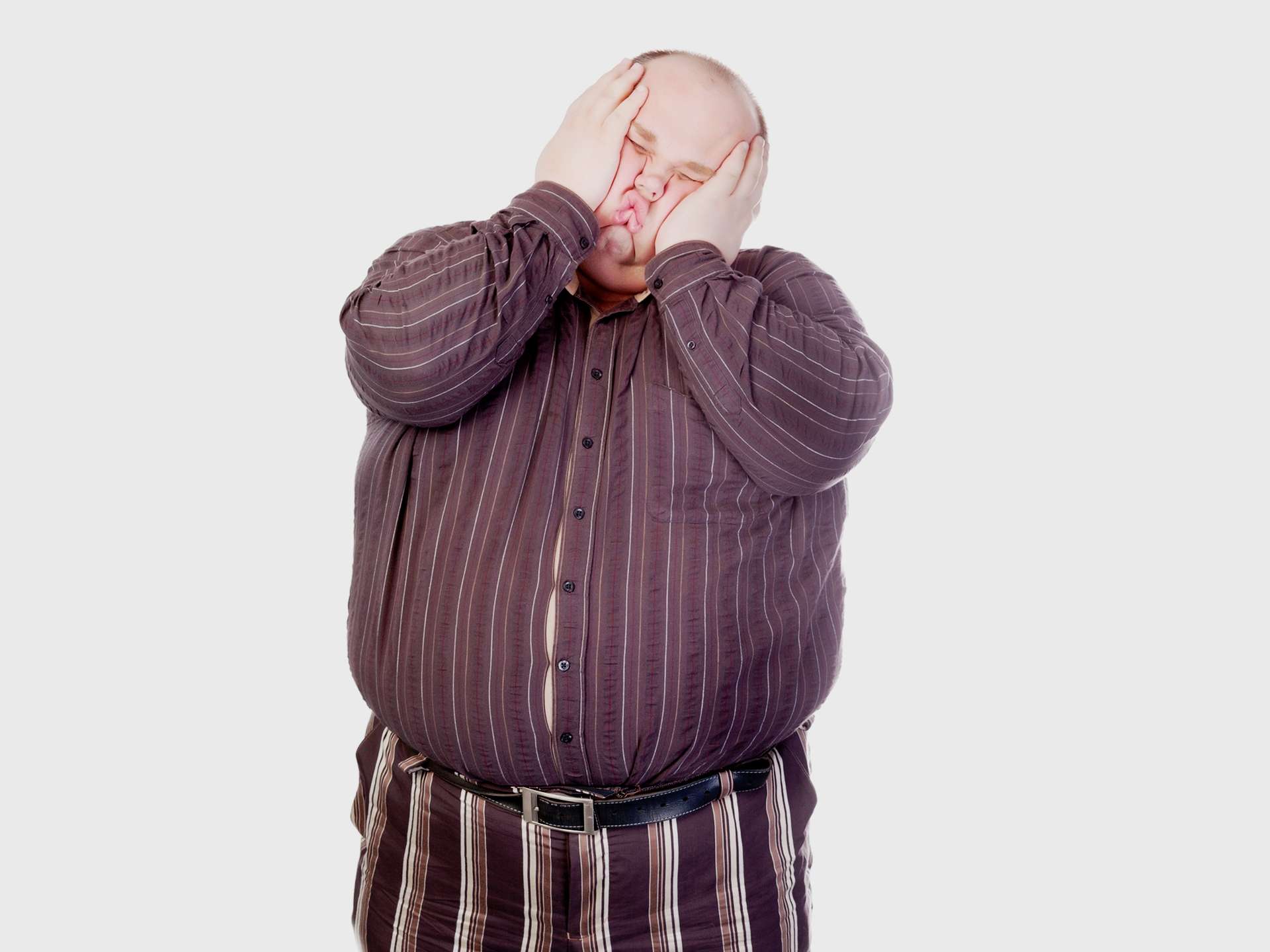 A page out of an obese person's diary